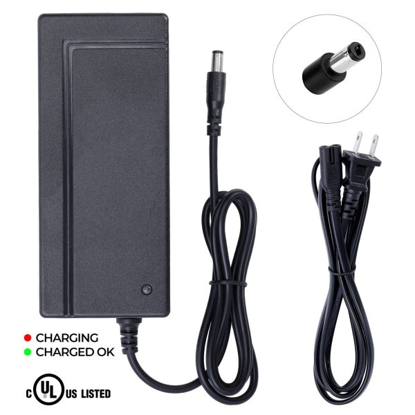 UL Listed Charger for Evercross EV08S Electric Scooter (NOT for Other Evercross Scooter Models,NOT for Hoverboard) Online Hot Sale