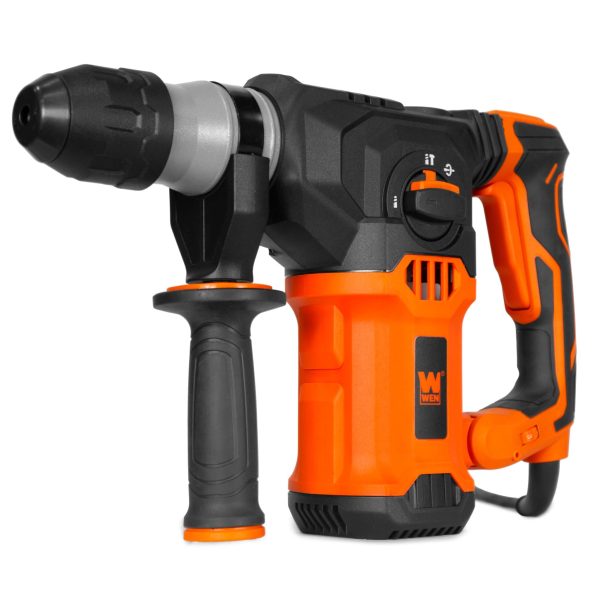 WEN RH1042 12-Amp 1-3 16-Inch Variable Speed SDS Plus Corded Rotary Hammer Kit with Case, Chisels, and Drill Bits Discount - Image 2