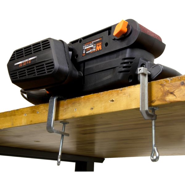 WEN HB3216 7-Amp 3-by-21-Inch Variable Speed Combination Handheld and Benchtop Belt Sander For Cheap - Image 2