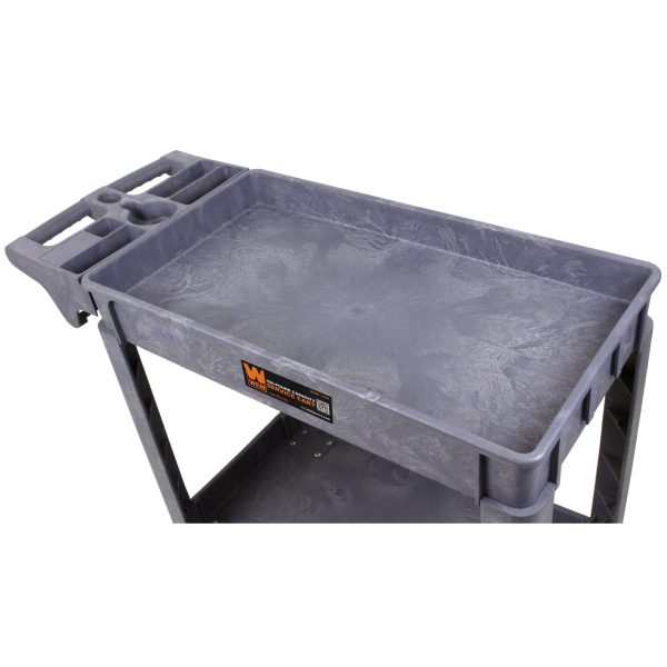 WEN 73002 500-Pound Capacity 40 by 17-Inch Service Utility Cart Discount - Image 3