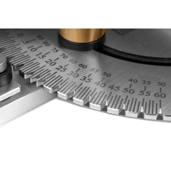 WEN WA1401 Steel and Brass Premium Miter Gauge, 27 Angle Stops for Table Saws, Router Tables, Band Saws, and Woodworking Tools Online Sale - Image 4