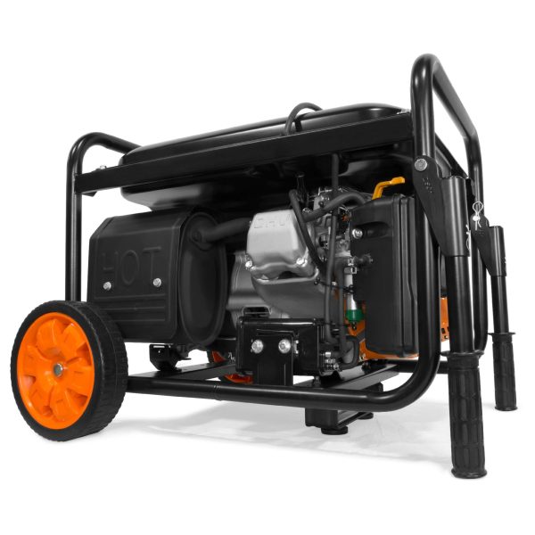 WEN GN6000 6000-Watt RV-Ready Portable Generator with Wheel Kit, CARB Compliant Fashion - Image 2