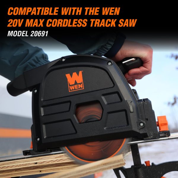 WEN CT9110 110-Inch Track Saw Track Guide Rail and Adapters Sale - Image 2