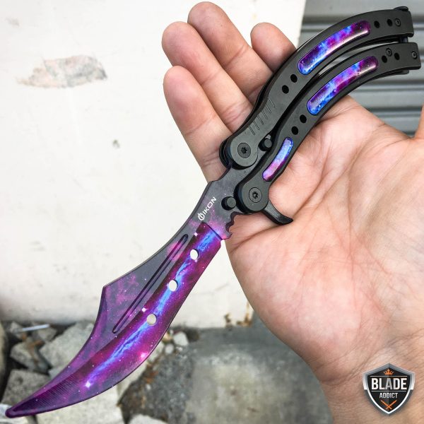 CSGO Butterfly Balisong Trainer Tactical Knife + Case Tool (PHASE 2) Sale - Image 2